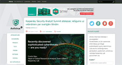 Desktop Screenshot of antivirus.lv