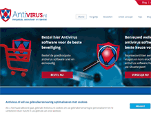 Tablet Screenshot of antivirus.nl